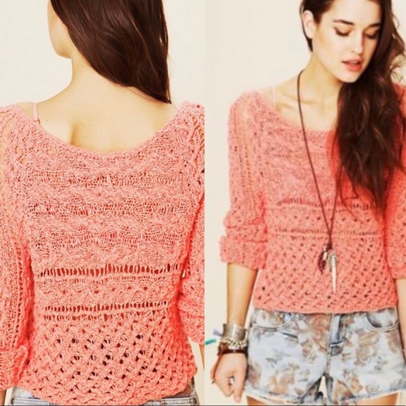 Free People Sweaters - Free People Marigold Open Knit Sweater